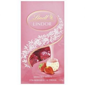 Lindt Lindor strawberries and cream | Sweet Arrivals baby hampers