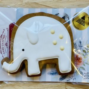 Adris elephant gingerbread | Sweet Arrivals baby hampers
