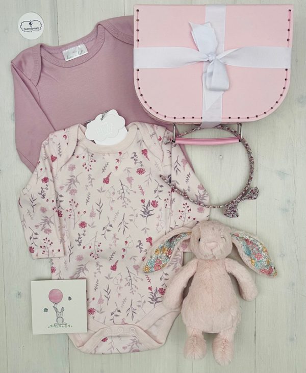 blossom bunny | sweet arrivals baby hampers