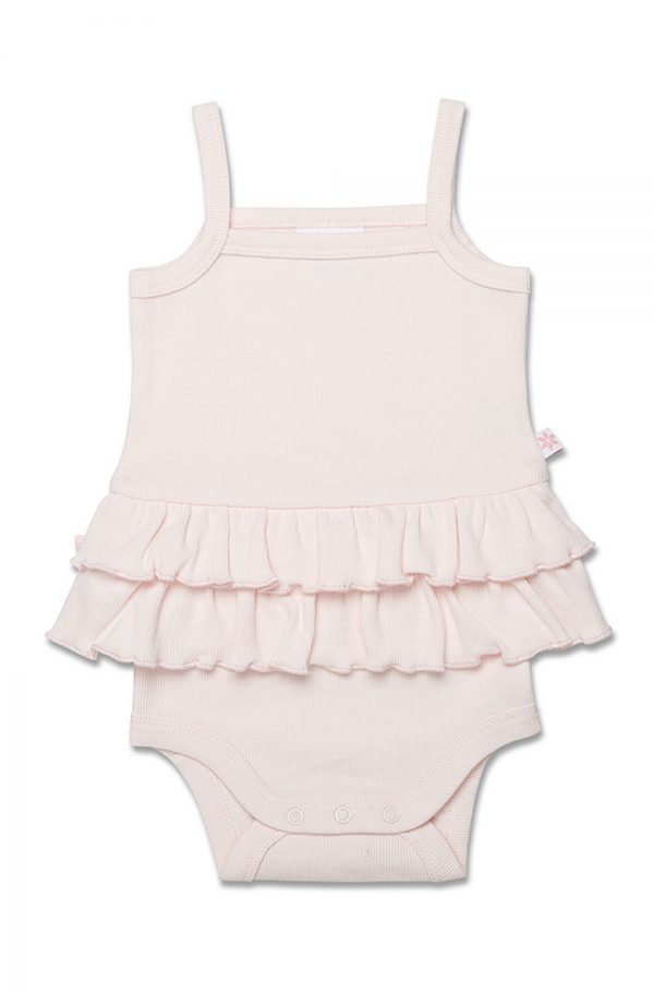 Marquise light pink frill bodysuit | Sweet Arrivals baby hampers