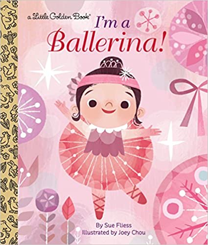 I am a ballerina A little golden book | Sweet Arrivals baby hampers