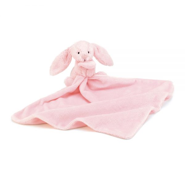Jellycat bashful pink bunny soother | Sweet Arrivals baby hampers