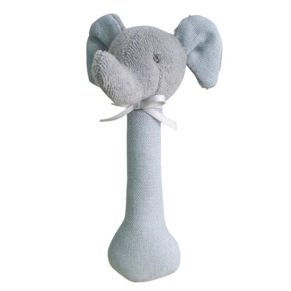 Alimrose grey elephant rattle | sweet arrivals baby hampers