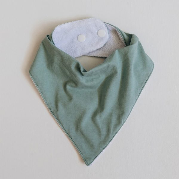 Snuggle Hunny sage bib | Sweet Arrivals baby hampers