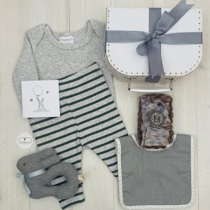 stylish bunny boy baby hampers | Sweet Arrivals Baby Gifts