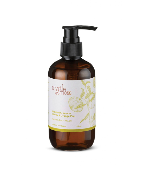 myrtle & moss hand body wash | sweet arrivals baby hampers and gifts