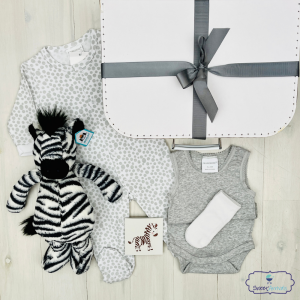 Bashful Zebra | Sweet Arrivals baby hampers