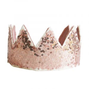 Alimrose sequin crown rose gold | Sweet Arrivals baby hampers