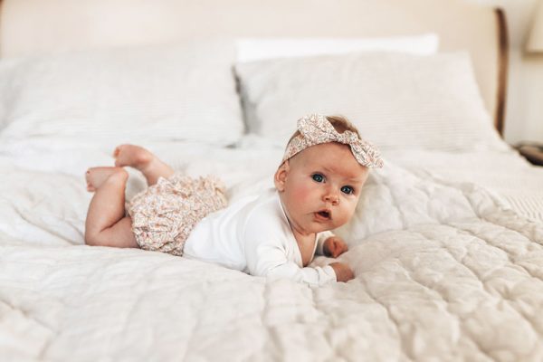 Alimrose posy heart bloomers | Sweet Arrivals baby hampers