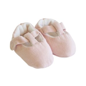 Alimrose pink booties | sweet arrivals baby hampers