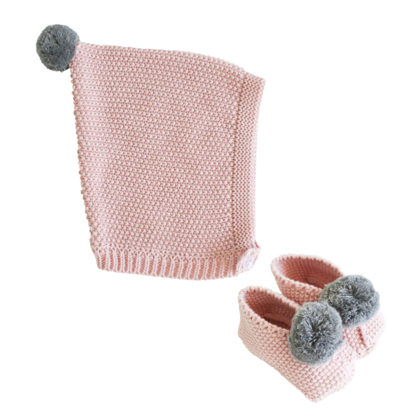 pink winter set | sweet arrivals baby hampers