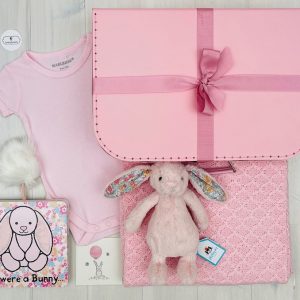bunny pink | sweet arrivals baby hampers