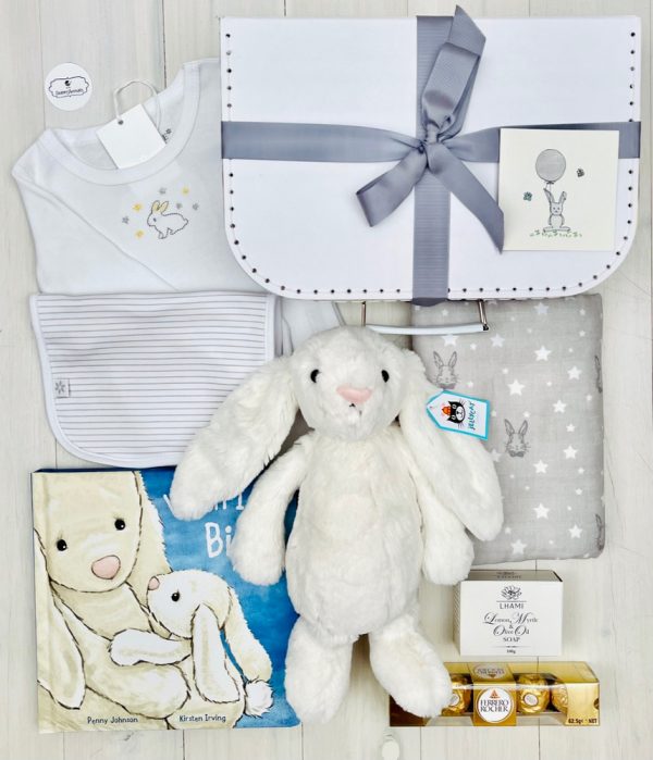 Bunny binky | sweet arrivals baby hampers