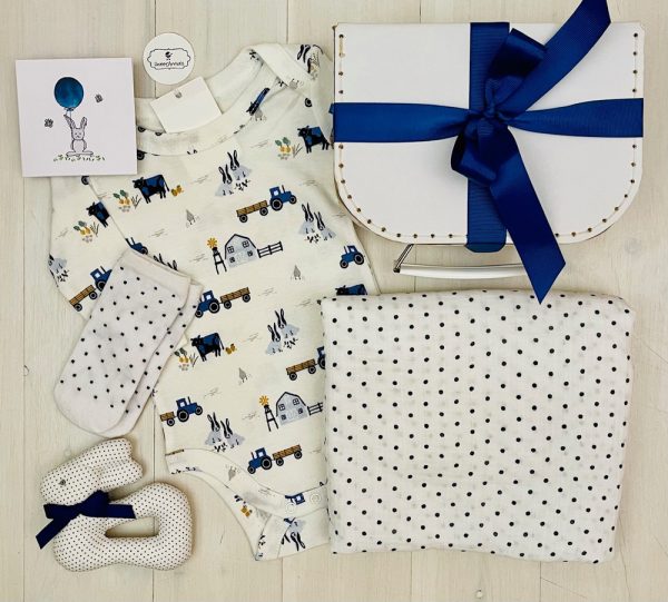 on the farm | sweet arrivals baby hampers
