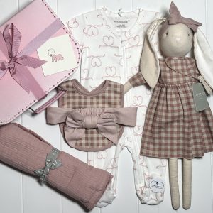 Pink Bunny Doll Baby Hamper | FREE SHIPPING