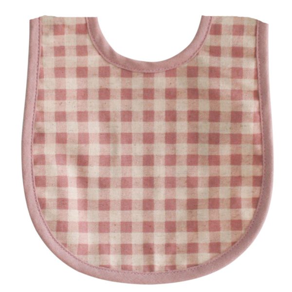 Alimrose dusty pink bib | sweet arrivals baby hampers