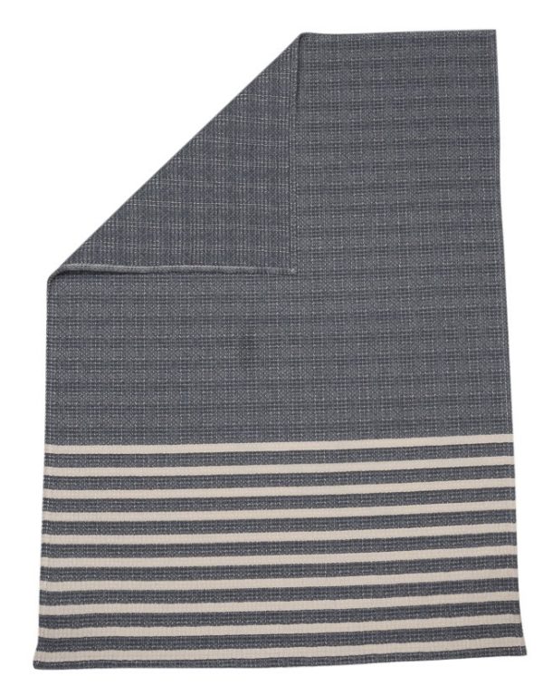 Grey Stripes Bassinet baby Blanket | Sweet arrivals baby hampers