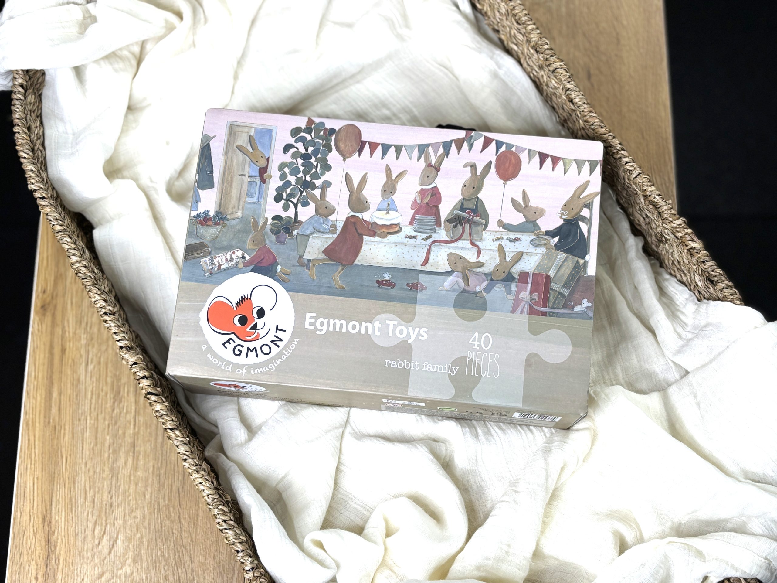 Rabbit Family Puzzle from Egmont Toys